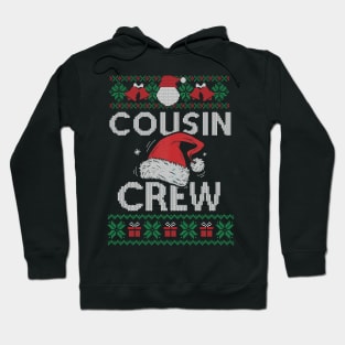 Cousin Crew Santa T shirt Christmas Family Matching Pajamas Gift Hoodie